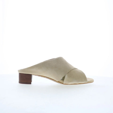 Ros Hommerson Va Va Voom 67033-34 Womens Beige Extra Wide Heeled Sandals Shoes