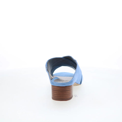 Ros Hommerson Va Va Voom 67033-4F Womens Blue Wide Heeled Sandals Shoes