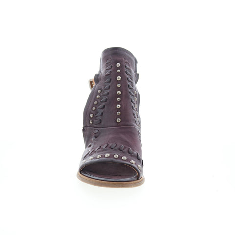 A.S. 98 Markie 672013-201-0004 Womens Brown Leather Wedges Sandals Shoes