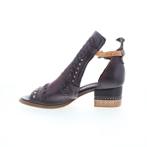A.S. 98 Markie 672013-201-0004 Womens Brown Leather Wedges Sandals Shoes