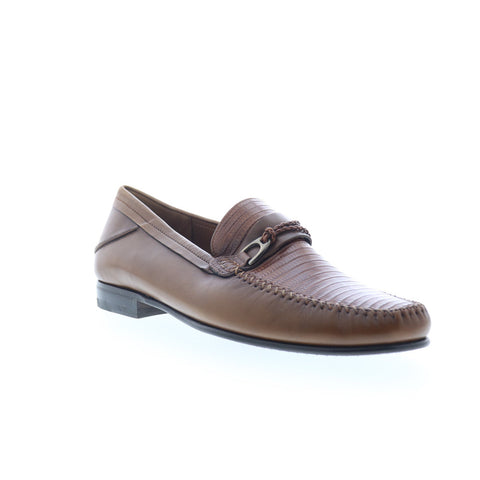 Mezlan Driving Loafer 6987 Mens Brown Leather Loafers & Slip Ons Casual Shoes