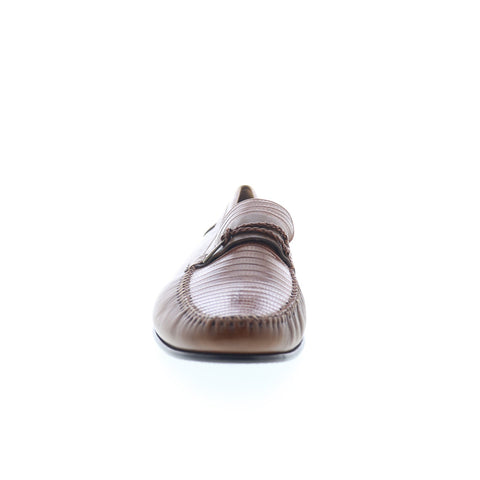 Mezlan Driving Loafer 6987 Mens Brown Leather Loafers & Slip Ons Casual Shoes