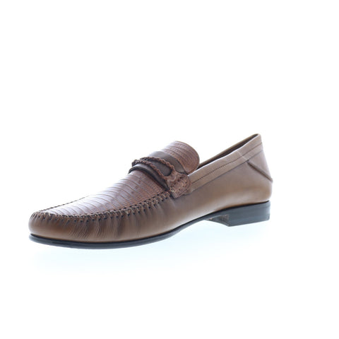Mezlan Driving Loafer 6987 Mens Brown Leather Loafers & Slip Ons Casual Shoes