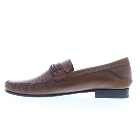 Mezlan Driving Loafer 6987 Mens Brown Leather Loafers & Slip Ons Casual Shoes