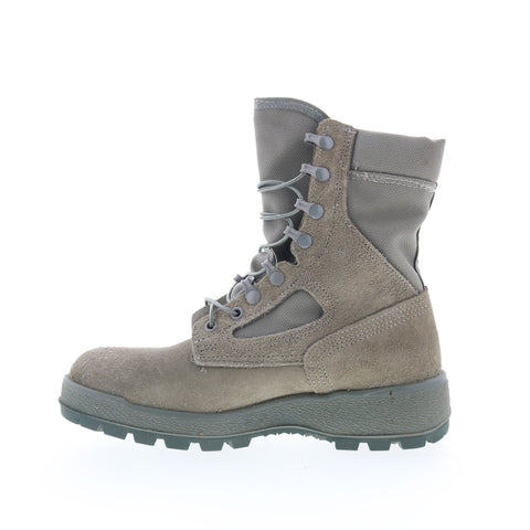 McRae AF Temp Weather Made In USA 6AFG Mens Green Suede Tactical Boots