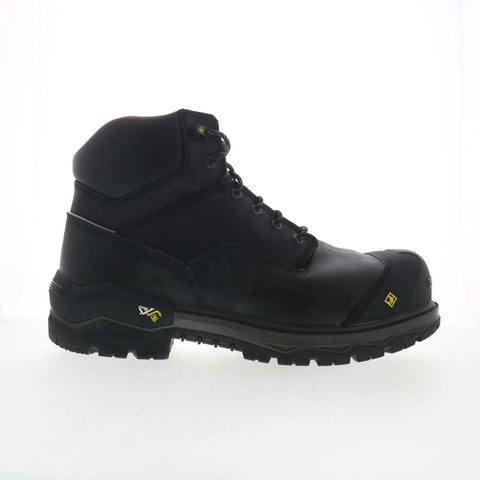 Terra 6" Gantry Nano Composite Toe FP WP ESR Mens Black Wide Work Boots