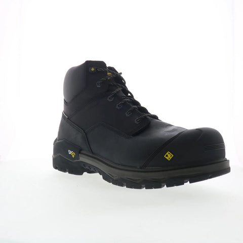 Terra 6" Gantry Nano Composite Toe FP WP ESR Mens Black Wide Work Boots