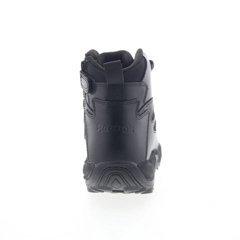 Reebok Work 6" Stealth Side Zipper Soft Toe Mens Black Wide Tactical Boots