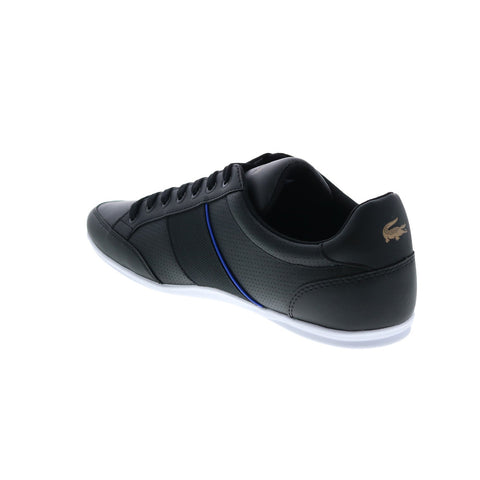 Lacoste Nivolor 0721 1 P CMA Mens Black Leather Lifestyle Sneakers Shoes