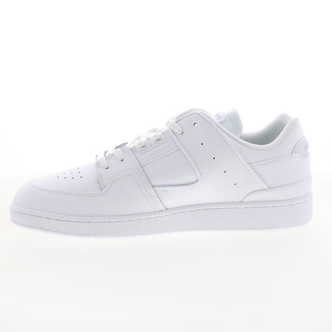Lacoste Court Cage 0721 1 SMA Mens White Leather Lifestyle Sneakers Shoes