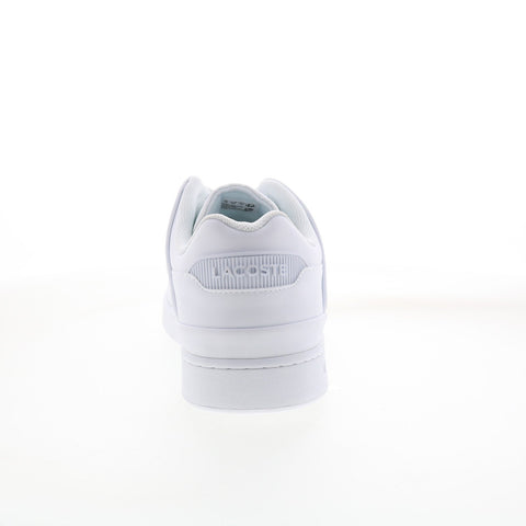 Lacoste Court Cage 0721 1 SMA Mens White Leather Lifestyle Sneakers Shoes