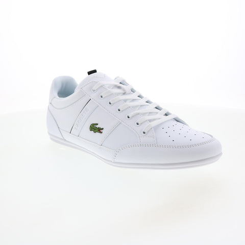 Lacoste Chaymon 0121 1 CMA Mens White Synthetic Lifestyle Sneakers Shoes