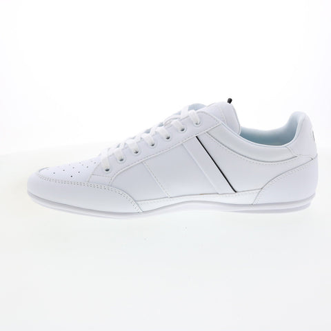 Lacoste Chaymon 0121 1 CMA Mens White Synthetic Lifestyle Sneakers Shoes