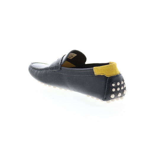 Lacoste Concours 123 1 CMA Mens Black Loafers & Slip Ons Moccasin Shoes