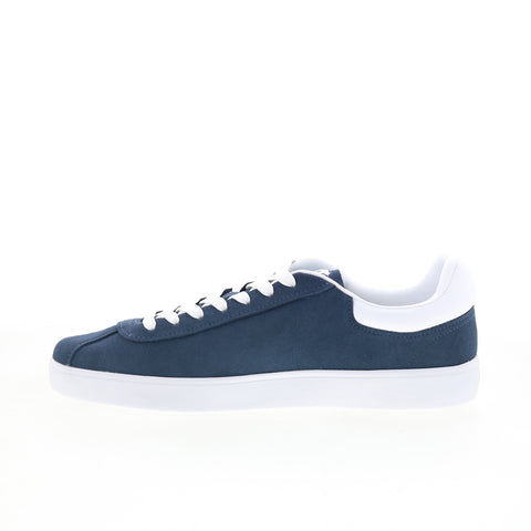 Lacoste Baseshot 223 1 SMA Mens Blue Leather Lifestyle Sneakers Shoes