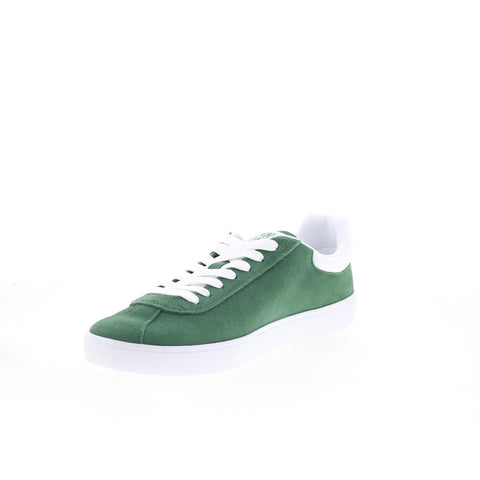 Lacoste Baseshot 223 1 SMA Mens Green Leather Lifestyle Sneakers Shoes