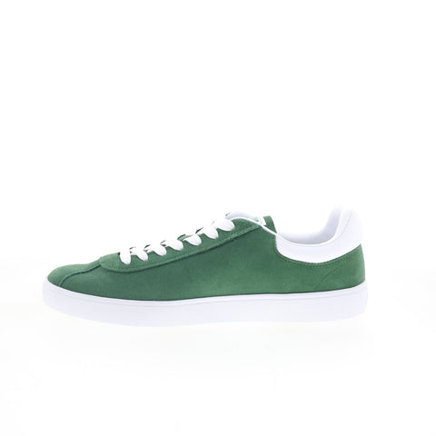 Lacoste Baseshot 223 1 SMA Mens Green Leather Lifestyle Sneakers Shoes