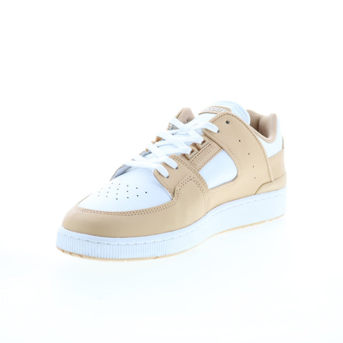 Lacoste Court Cage 124 1 SMA Mens Brown Leather Lifestyle Sneakers Shoes