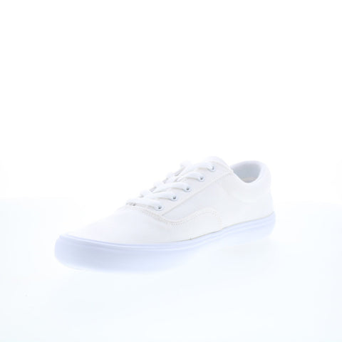 Lacoste Lace Base 224 1 CMA Mens White Canvas Lifestyle Sneakers Shoes