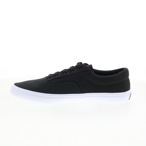 Lacoste Lace Base 224 1 CMA Mens Black Canvas Lifestyle Sneakers Shoes