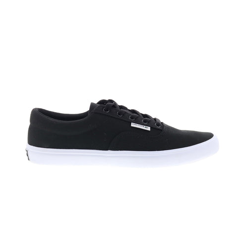 Lacoste Lace Base 224 1 CMA Mens Black Canvas Lifestyle Sneakers Shoes