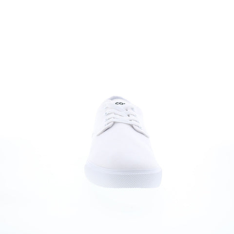 Lacoste Grip Base 224 1 CMA Mens White Canvas Lifestyle Sneakers Shoes