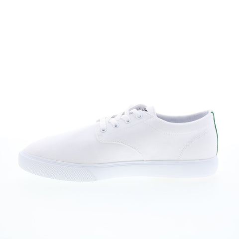 Lacoste Grip Base 224 1 CMA Mens White Canvas Lifestyle Sneakers Shoes