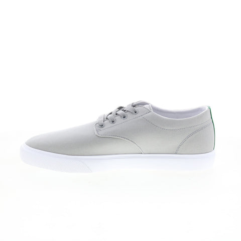Lacoste Grip Base 224 1 CMA Mens Gray Canvas Lifestyle Sneakers Shoes