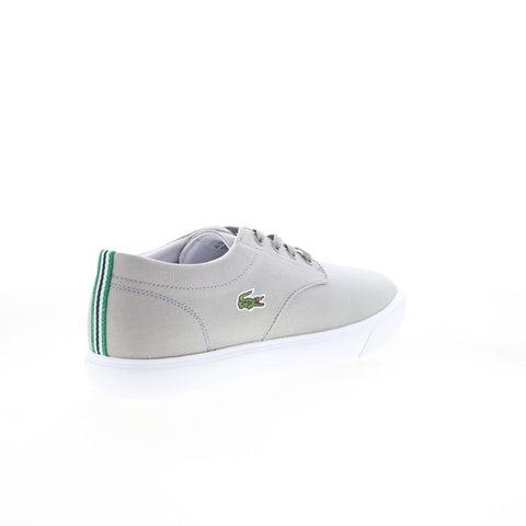 Lacoste Grip Base 224 1 CMA Mens Gray Canvas Lifestyle Sneakers Shoes