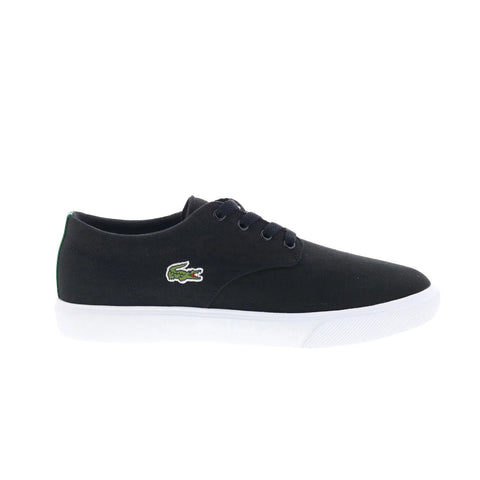 Lacoste Grip Base 224 1 CMA Mens Black Canvas Lifestyle Sneakers Shoes