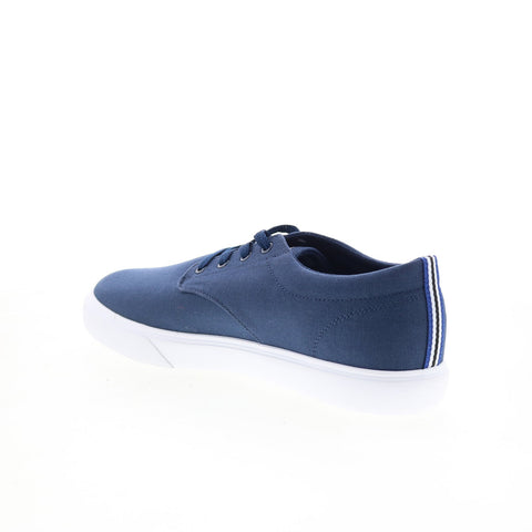 Lacoste Grip Base 224 1 CMA Mens Blue Canvas Lifestyle Sneakers Shoes