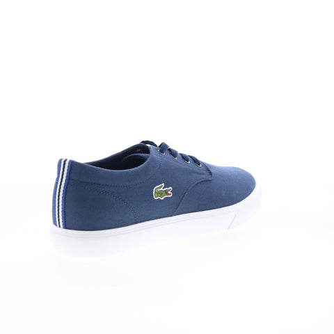 Lacoste Grip Base 224 1 CMA Mens Blue Canvas Lifestyle Sneakers Shoes