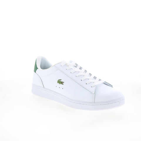 Lacoste Carnaby Set 224 1 SMA Mens White Leather Lifestyle Sneakers Shoes
