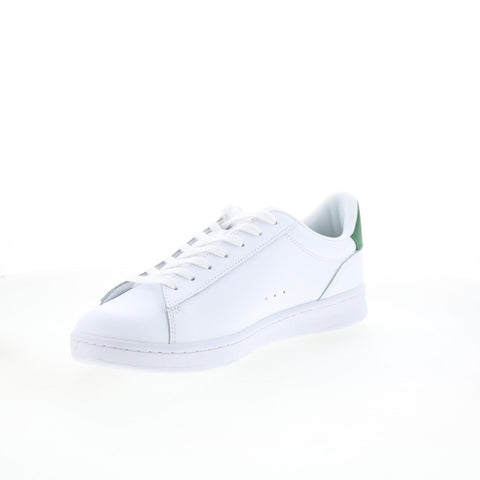 Lacoste Carnaby Set 224 1 SMA Mens White Leather Lifestyle Sneakers Shoes