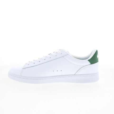 Lacoste Carnaby Set 224 1 SMA Mens White Leather Lifestyle Sneakers Shoes