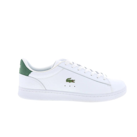 Lacoste Carnaby Set 224 1 SMA Mens White Leather Lifestyle Sneakers Shoes