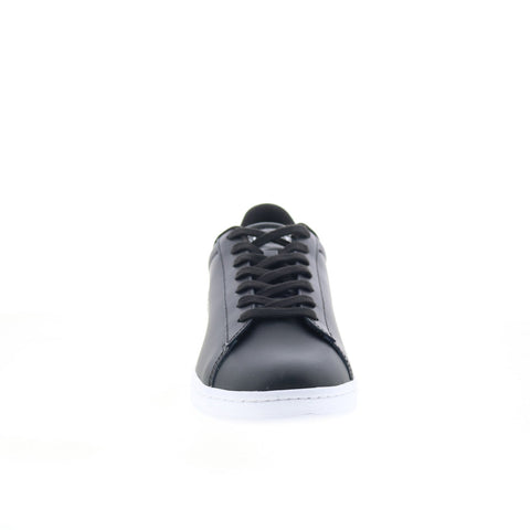 Lacoste Carnaby Set 224 1 SMA Mens Black Leather Lifestyle Sneakers Shoes