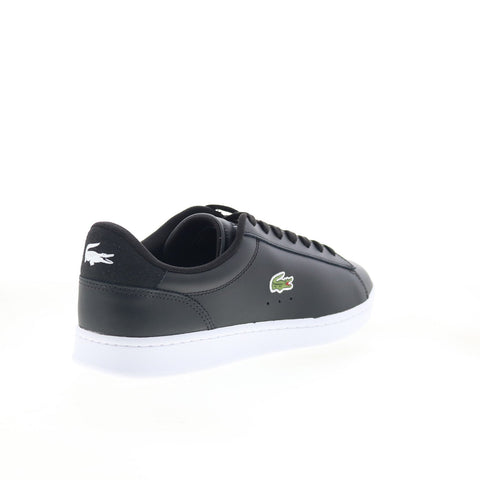 Lacoste Carnaby Set 224 1 SMA Mens Black Leather Lifestyle Sneakers Shoes