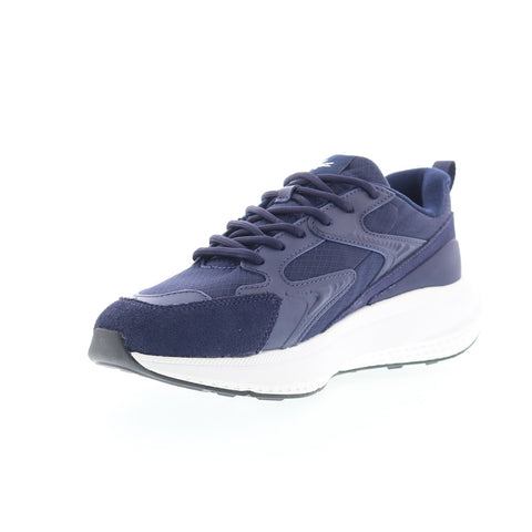 Lacoste L003 Evo 224 1 SMA Mens Blue Canvas Lifestyle Sneakers Shoes