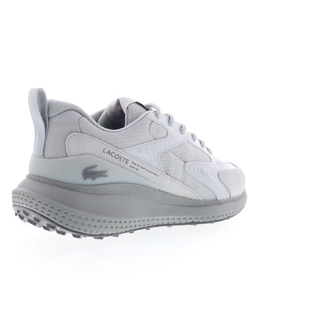 Lacoste L003 Evo 224 1 SMA Mens Gray Canvas Lifestyle Sneakers Shoes