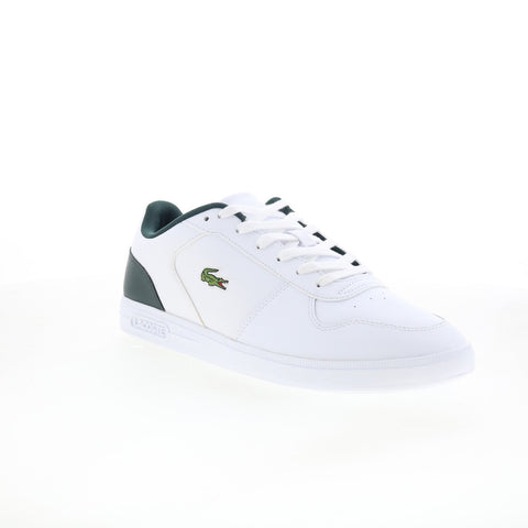Lacoste T-Base 224 1 SMA 7-48SMA01141R5 Mens White Lifestyle Sneakers Shoes