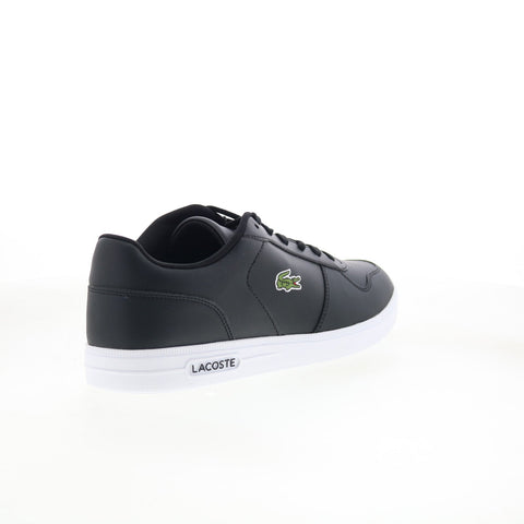 Lacoste T-Base 224 1 SMA 7-48SMA0114312 Mens Black Lifestyle Sneakers Shoes