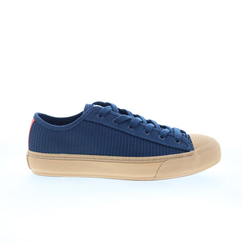 Lacoste Backcourt 2.0 125 3 CMA Mens Blue Mesh Lifestyle Sneakers Shoes