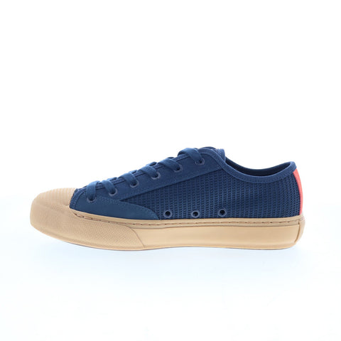 Lacoste Backcourt 2.0 125 3 CMA Mens Blue Mesh Lifestyle Sneakers Shoes