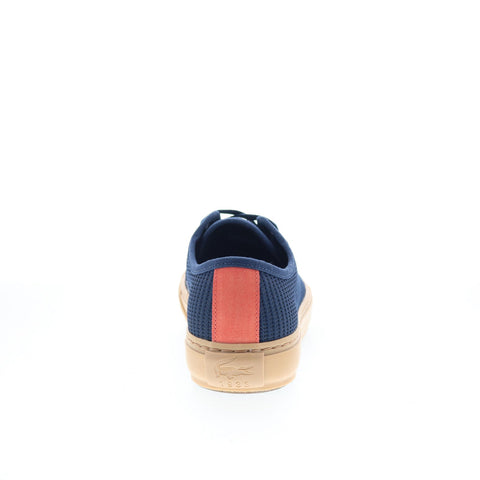 Lacoste Backcourt 2.0 125 3 CMA Mens Blue Mesh Lifestyle Sneakers Shoes
