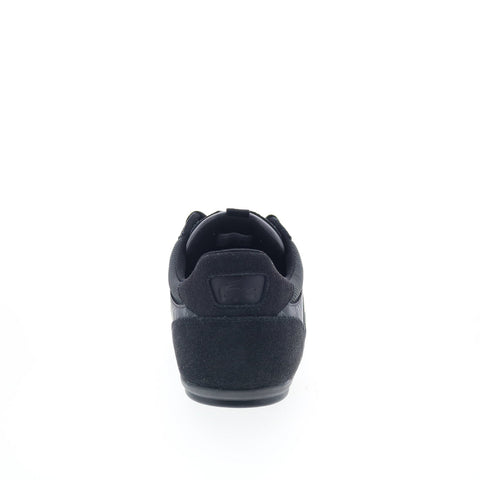 Lacoste Chaymon 125 2 CMA Mens Black Suede Lifestyle Sneakers Shoes