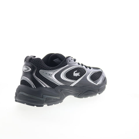 Lacoste Storm 96 2K 125 1 SMA Mens Black Mesh Lifestyle Sneakers Shoes