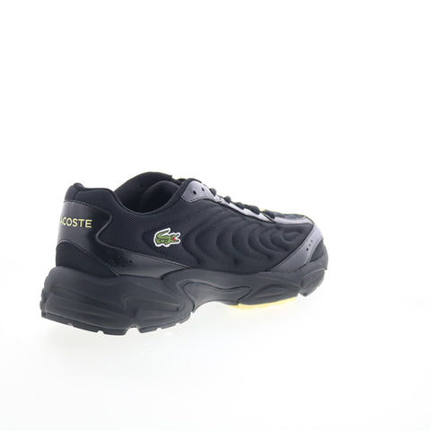 Lacoste Storm 96 2K Lite 1251 SMA Mens Black Mesh Lifestyle Sneakers Shoes