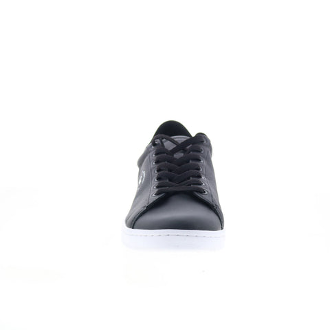 Lacoste Carnaby Set 125 1 SMA Mens Black Leather Lifestyle Sneakers Shoes