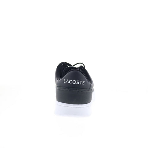 Lacoste Carnaby Set 125 1 SMA Mens Black Leather Lifestyle Sneakers Shoes